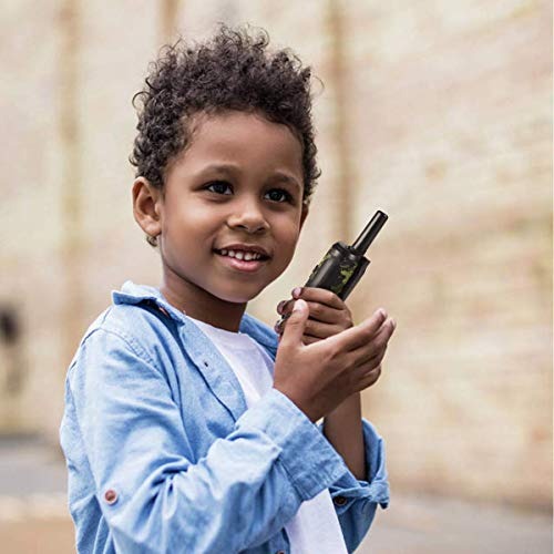 Walkie Talkies Kinderen | 22 Kanalen | 5 km Bereik | Groene Camo