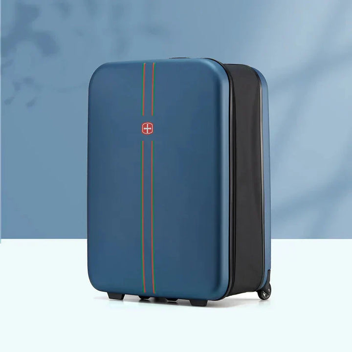 Porto inklapbare hardcase reiskoffer, vouwbaar ontwerp voor maximale ruimtebesparing en minimale opslag.