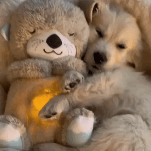 "Kalmerende knuffel voor kinderen, zacht en veelkleurig, pluizig ontwerp met dierenthema, voor comfort en ontspanning."