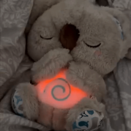 "Kalmerende knuffel voor kinderen, zacht en veelkleurig, pluizig ontwerp met dierenthema, voor comfort en ontspanning."