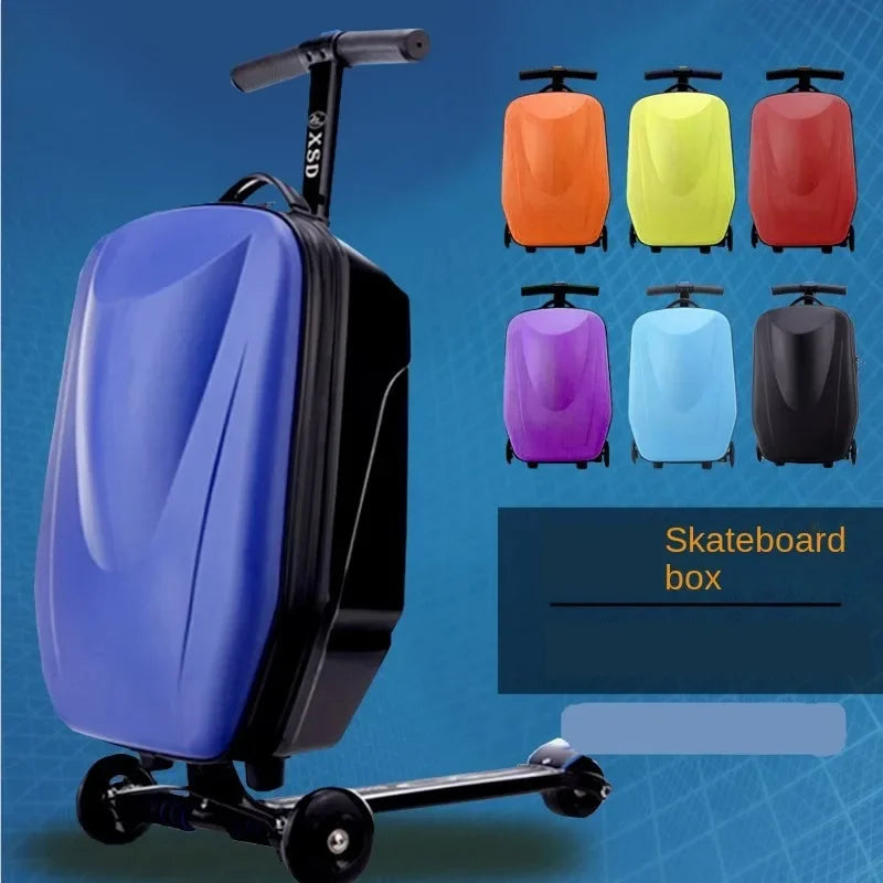 Duurzame hardschaal stepkoffer Oslo, perfect voor reisplezier en vakantie. Geschikt voor jeugd handbagage.