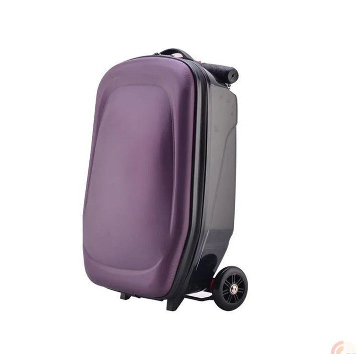 Vrolijke kinderkoffer met stepfunctie, perfect als handbagage voor jonge reizigers. Hardschaal en duurzaam.