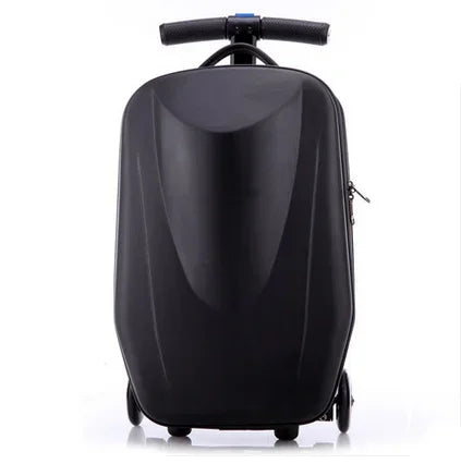 De Oslo step-kinderkoffer: een innovatieve handbagage reiskoffer die reisplezier garandeert. Ideaal cadeau.
