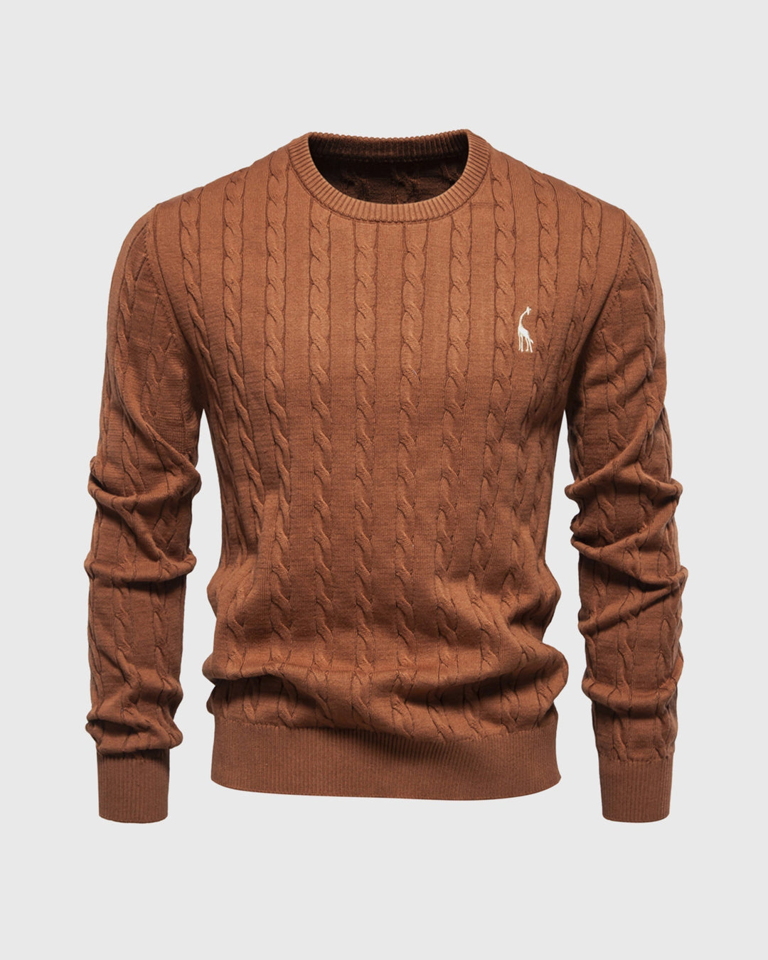 Zacht en comfortabel heren sweatshirt. Detaillering van de stof toont de kwaliteit voor stijlvolle casual kleding.