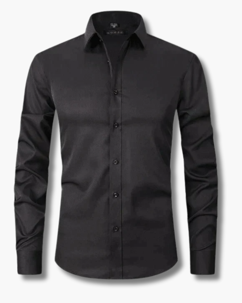 Stijlvol slim fit heren overhemd in lichtblauw, perfect voor werk of casual herenkleding.