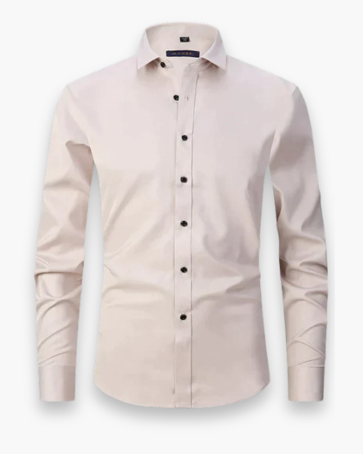 Modern stijlvol heren overhemd, slim fit model voor een eigentijdse en elegante uitstraling.