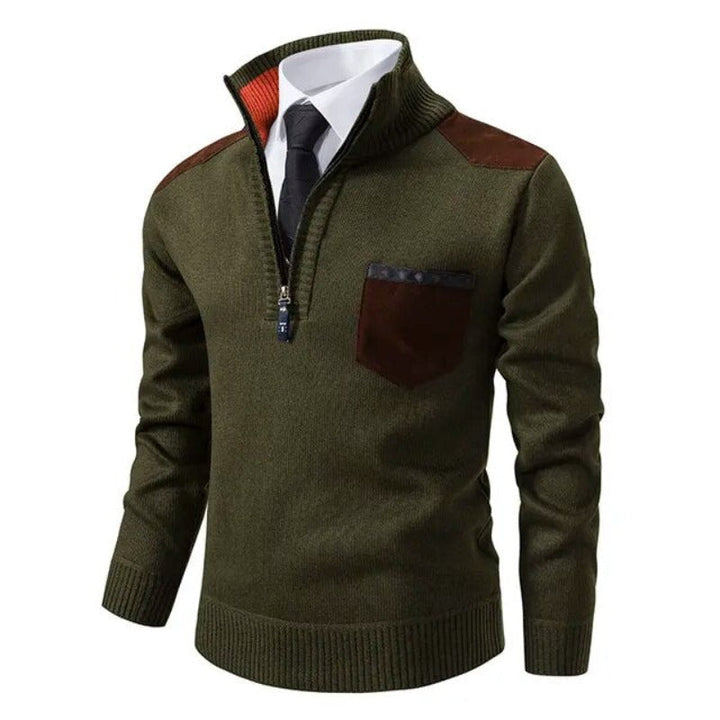 Zachte, comfortabele heren pullover, een veelzijdige klassieker voor casual en stijlvolle winterlooks.
