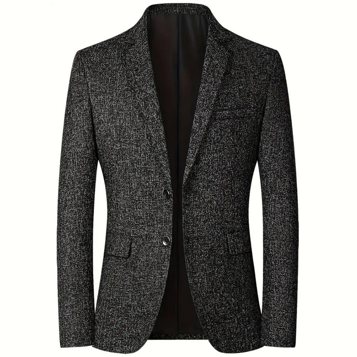 Veelzijdige heren blazer; ideaal voor semi-formele bijeenkomsten of als stijlvol colbert voor dagelijks gebruik.