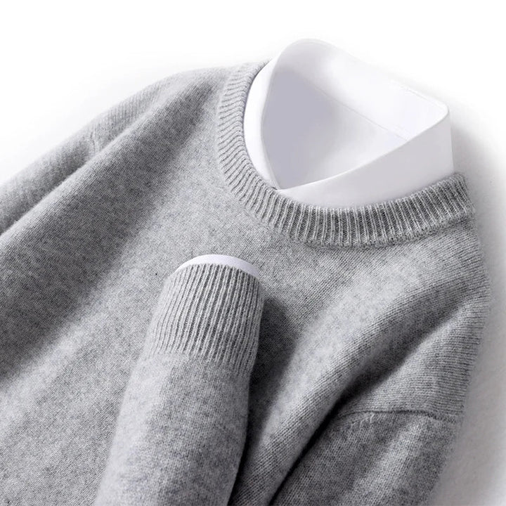 Stijlvolle heren crewneck, tijdloos design voor een verfijnde uitstraling.