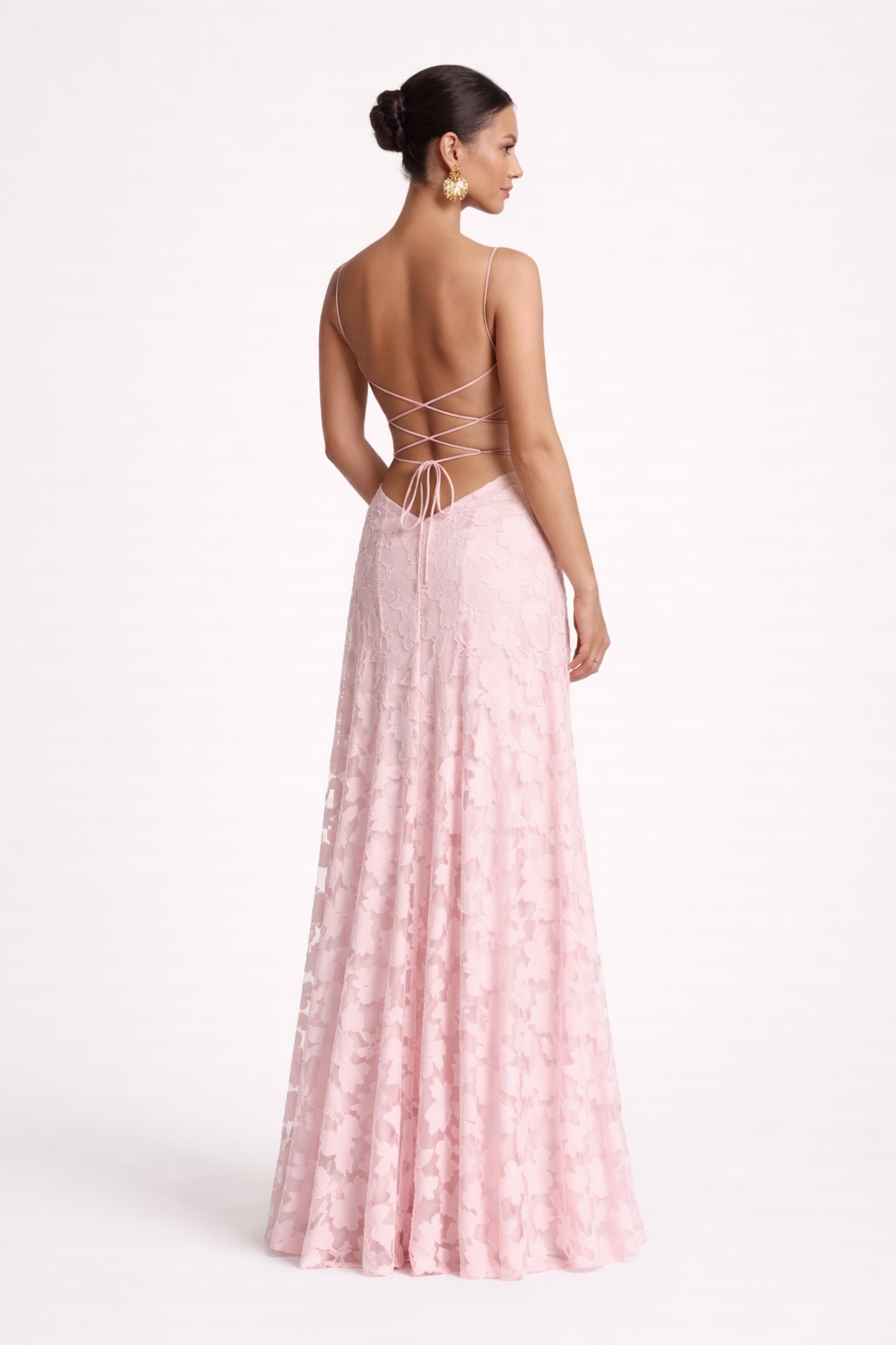 Strapless maxi jurk voor dames, ideaal als stijlvolle feestjurk of chique avondjurk voor bruiloftsgasten.