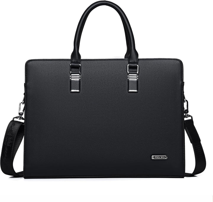 Moderne unisex aktetas van leer, perfect voor de georganiseerde professional die functionaliteit zoekt.