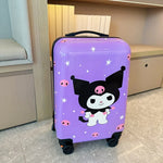 Paars Handbagage