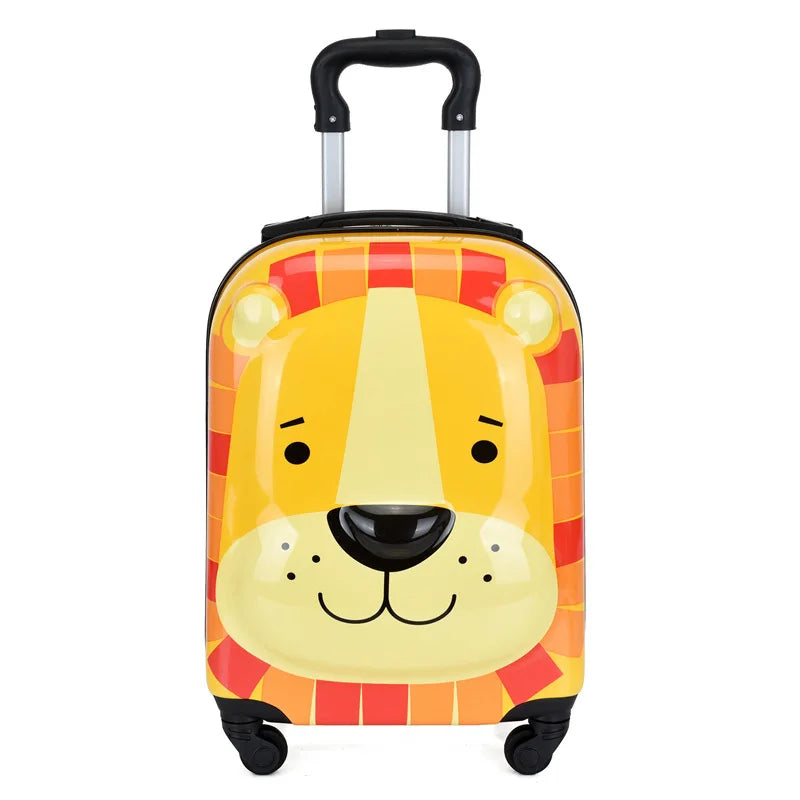 Dierentrolley voor kinderen, robuust en lichtgewicht. De ideale bagage voor kindvriendelijke reizen.