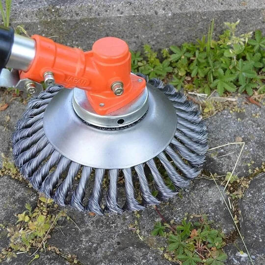 Lichtgewicht 2-in-1 grastrimmer en onkruidverwijderaar voor efficiënt gazononderhoud en tuinieren.