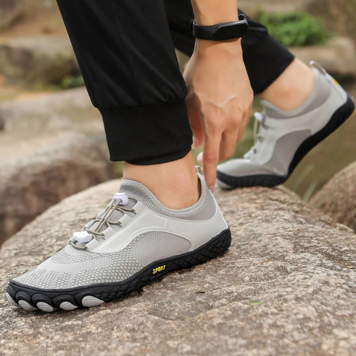 Lichtgewicht, ademende AquaFlex waterschoenen met sneldrogend stretchmateriaal en antislip zool voor heren en dames