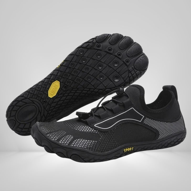Lichtgewicht, ademende AquaFlex waterschoenen met sneldrogend stretchmateriaal en antislip zool voor heren en dames