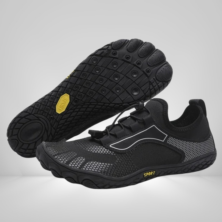 Lichtgewicht, ademende AquaFlex waterschoenen met sneldrogend stretchmateriaal en antislip zool voor heren en dames