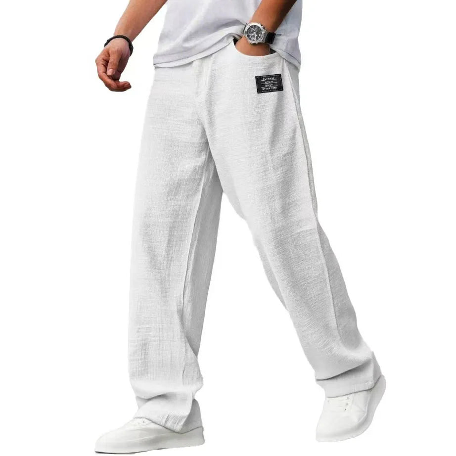 Veelzijdige herenbroek, lichtgewicht met rechte pijp. Van casual tot smart casual, zeer comfortabel.
