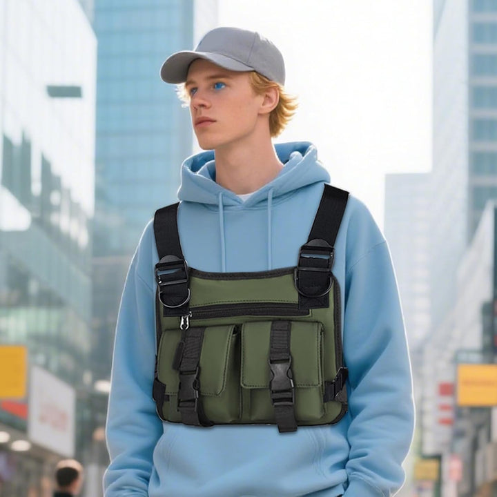 Lichtgewicht hardloopvest, ideaal voor mannen die comfort en functionaliteit zoeken.