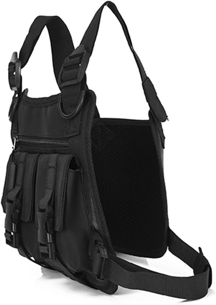 Stevig hardloopvest voor mannen, lichtgewicht en flexibel, ideaal voor lange afstanden.