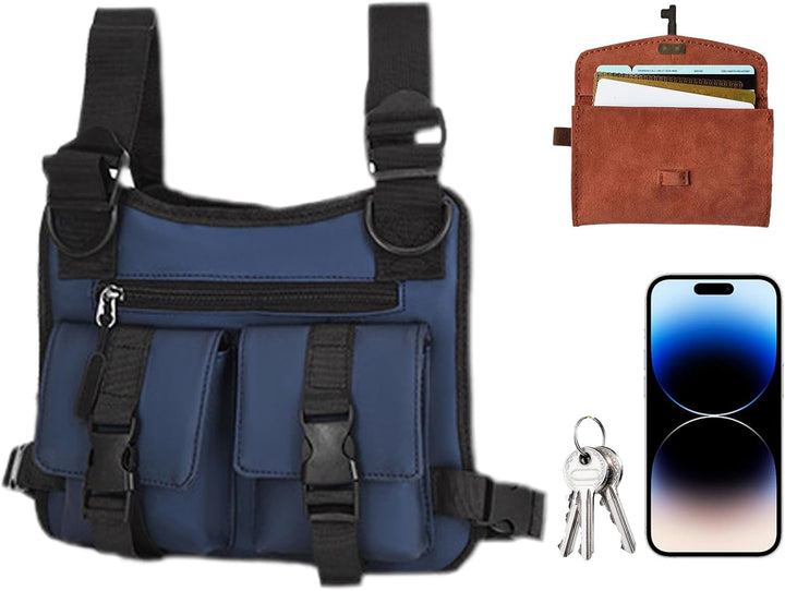 Dravon hardloopvest, lichtgewicht en ergonomisch ontworpen voor actieve mannen.