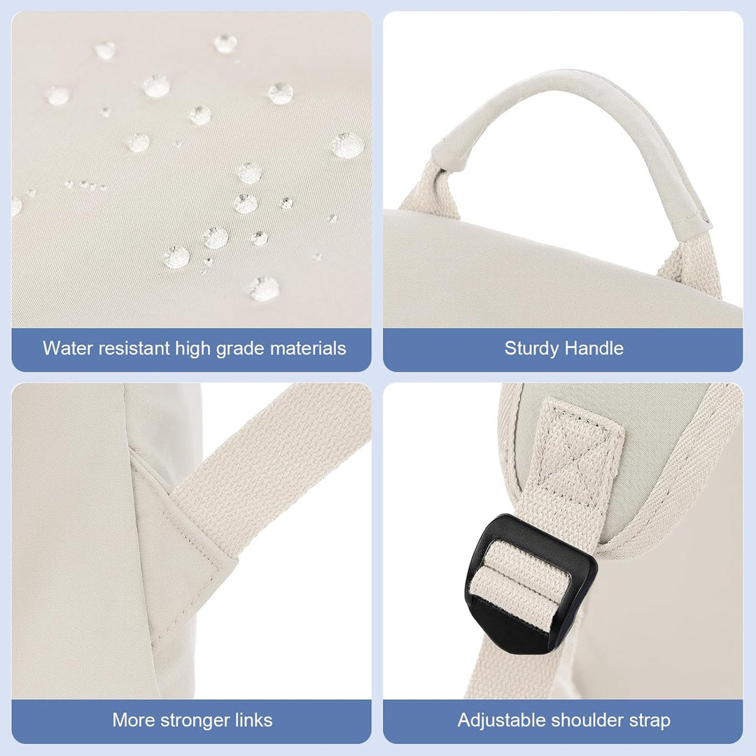 Strak, modern design van de unisex laptop & reisrugzak, passend bij elke outfit en gelegenheid.