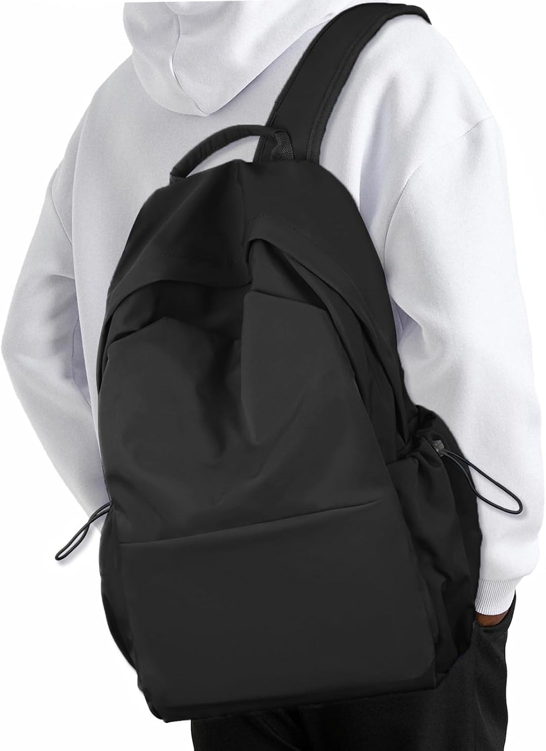 Ergonomische schouderbanden en ademend rugpaneel voor ultiem comfort tijdens het pendelen.