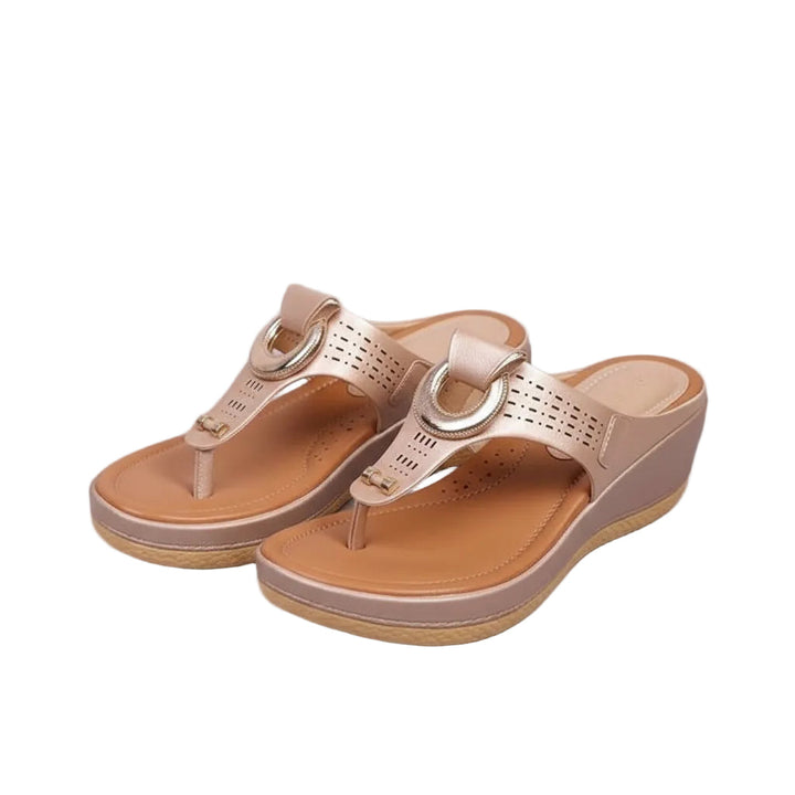 Livienne orthopedische dames zomersandalen, ideaal voor comfort en ondersteuning op warme dagen.