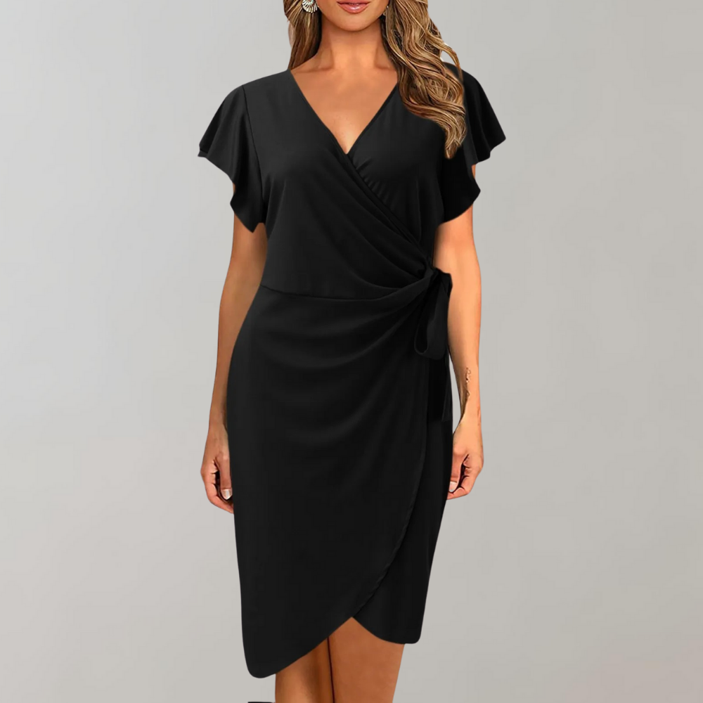 Luchtige zomerjurk Zaylena voor dames met elegante pasvorm, perfect voor warme dagen. Comfortabel en stijlvol.