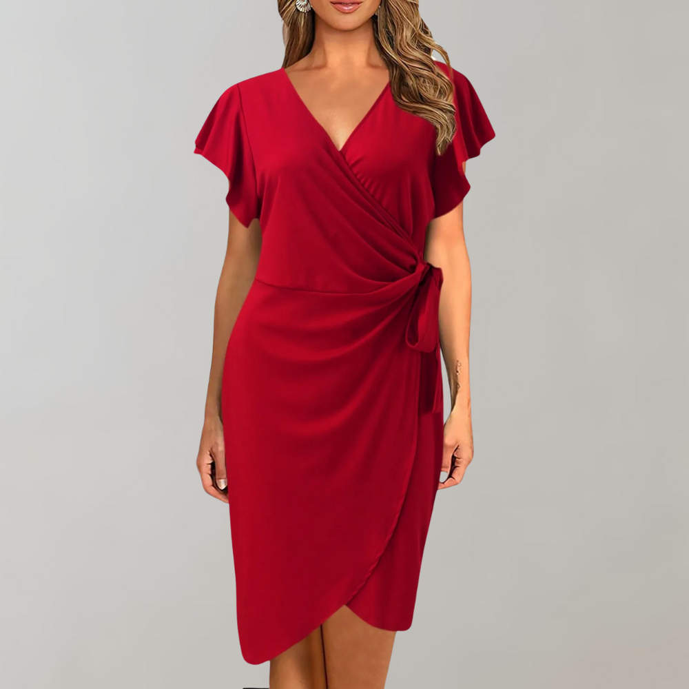 Vrouwenkleding: elegante zomerjurk Zaylena. Luchtige stof en flatterende pasvorm voor elke gelegenheid.