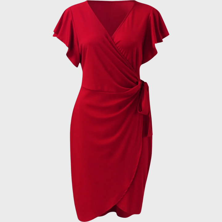 Elegante dames zomerjurk Zaylena. Een luchtig en comfortabel kleed met een mooie pasvorm voor de zomer.