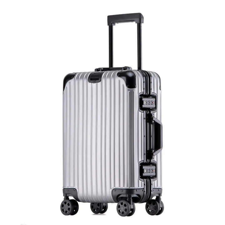 Veilige aluminium reisbagage, hardshell met TSA slot. Ideaal voor zorgeloos reizen.