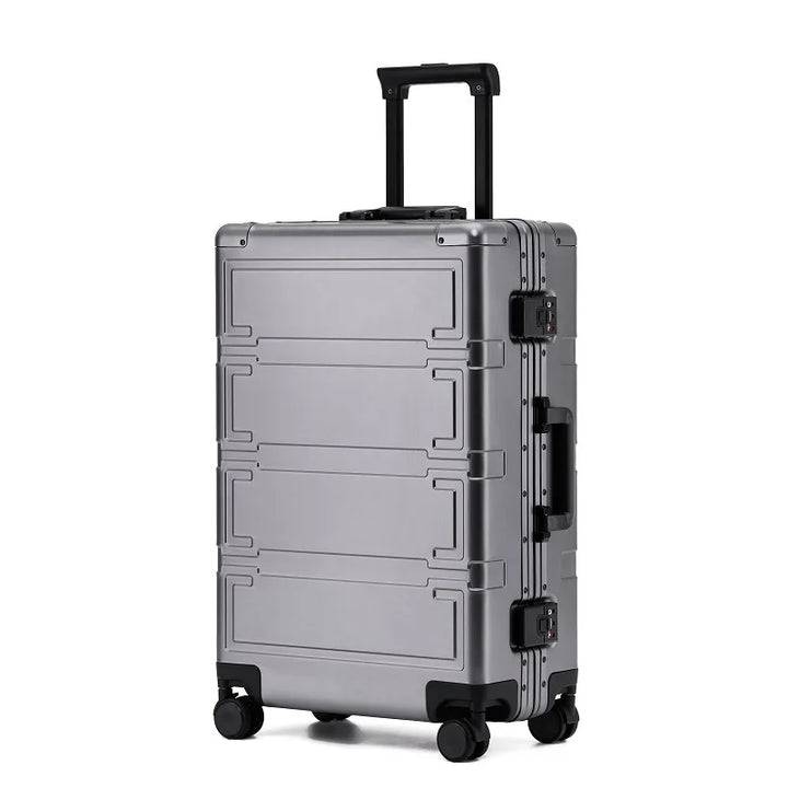 Exclusieve aluminium hardshell koffer, luxe en duurzaam voor al uw reisavonturen.