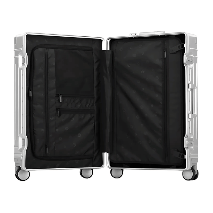 Stijlvolle Emperor aluminium koffer, perfect als duurzame ruimbagage of handbagage voor elke reis.