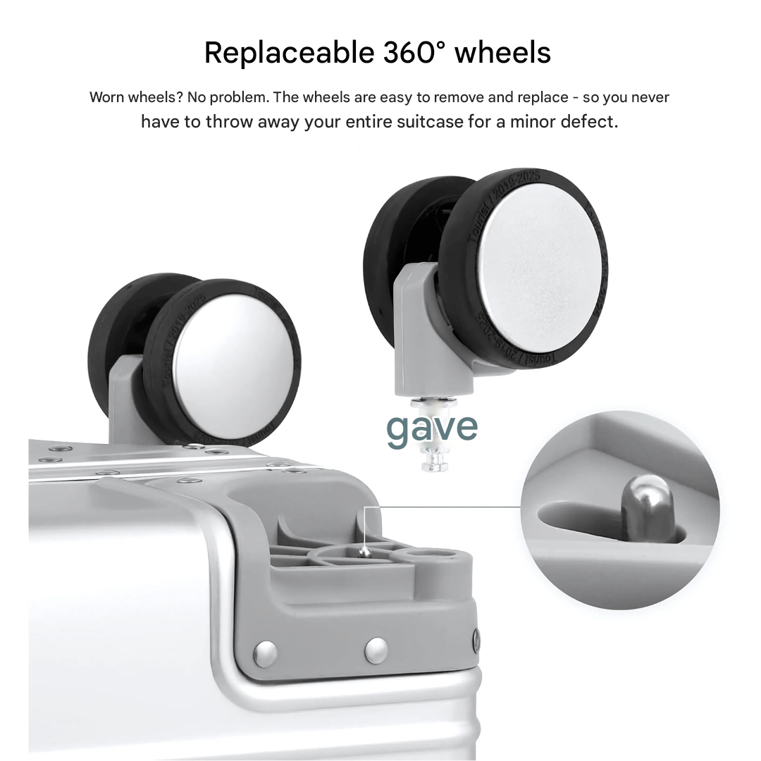 Luxe Emperor aluminium koffer, elegant en duurzaam voor veeleisende reizigers. Perfecte reisbagage.