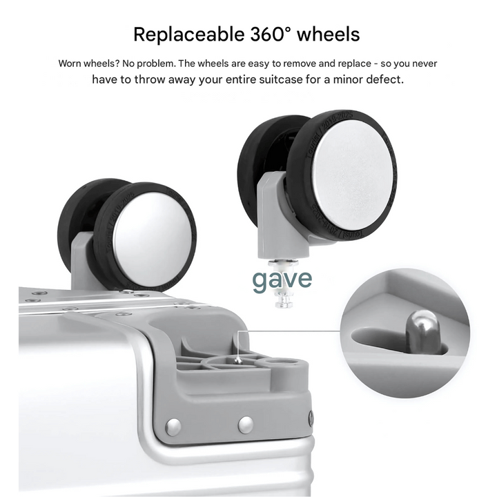 Luxe Emperor aluminium koffer, elegant en duurzaam voor veeleisende reizigers. Perfecte reisbagage.