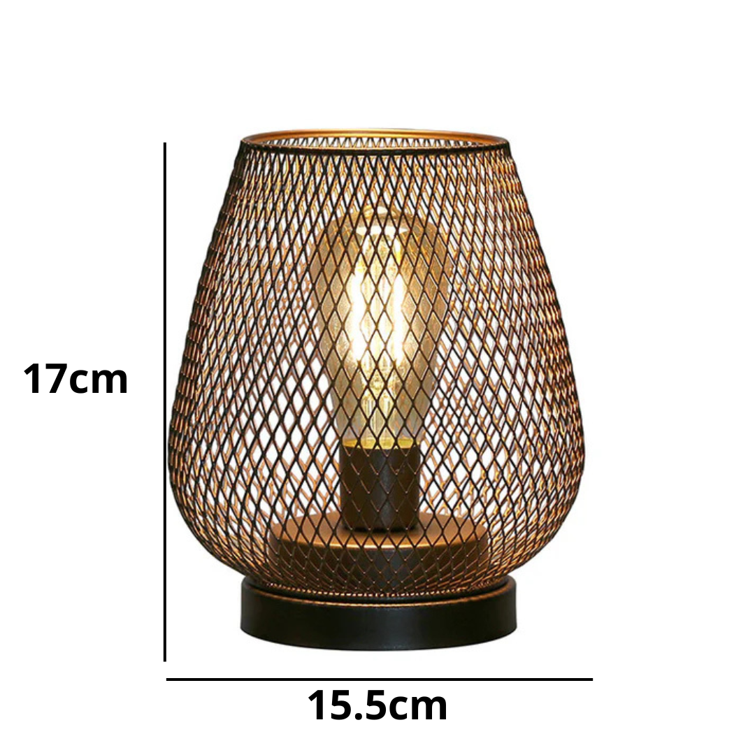 Compacte draadloze LED lantaarn, gemakkelijk te verplaatsen voor sfeervolle verlichting waar je wilt.