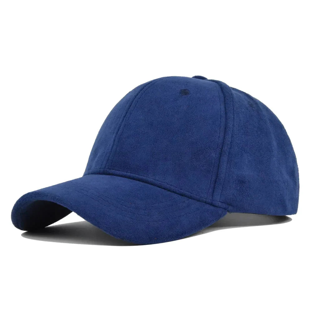 Hoogwaardige faux suede baseballpet, unisex en verstelbaar. De ideale streetwear pet.