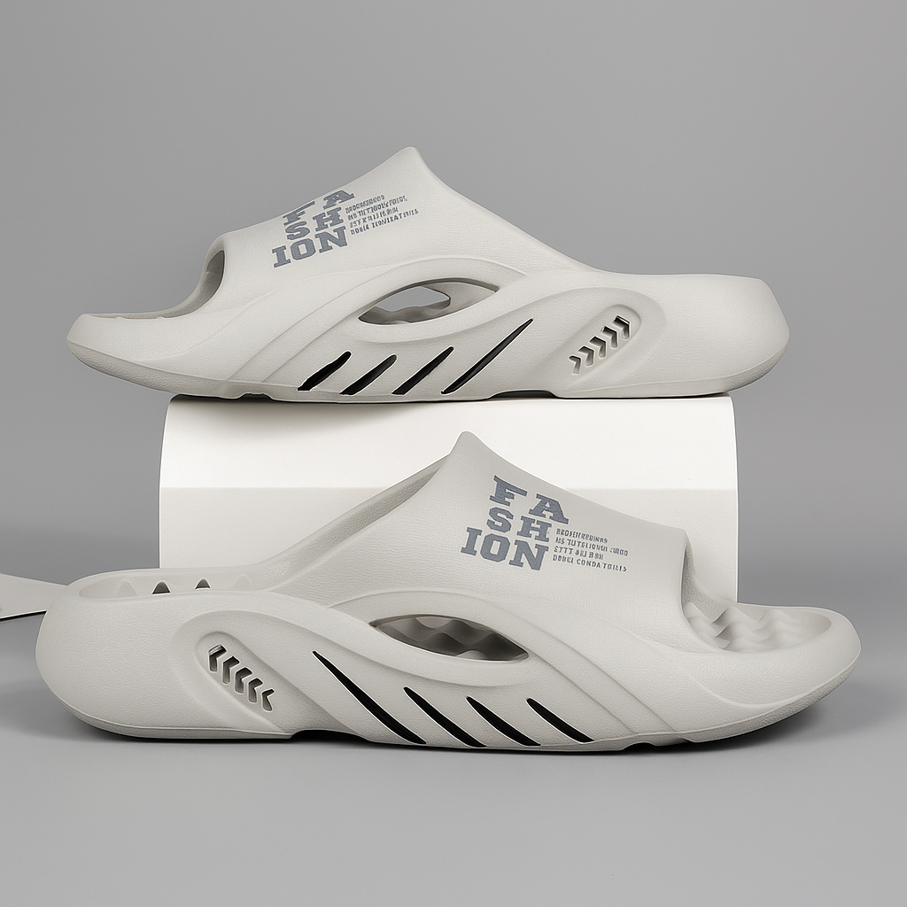 "Luxe orthopedische heren sandalen met zacht voetbed, platte hak, lichtgewicht en antislipzool voor comfort en stijl."