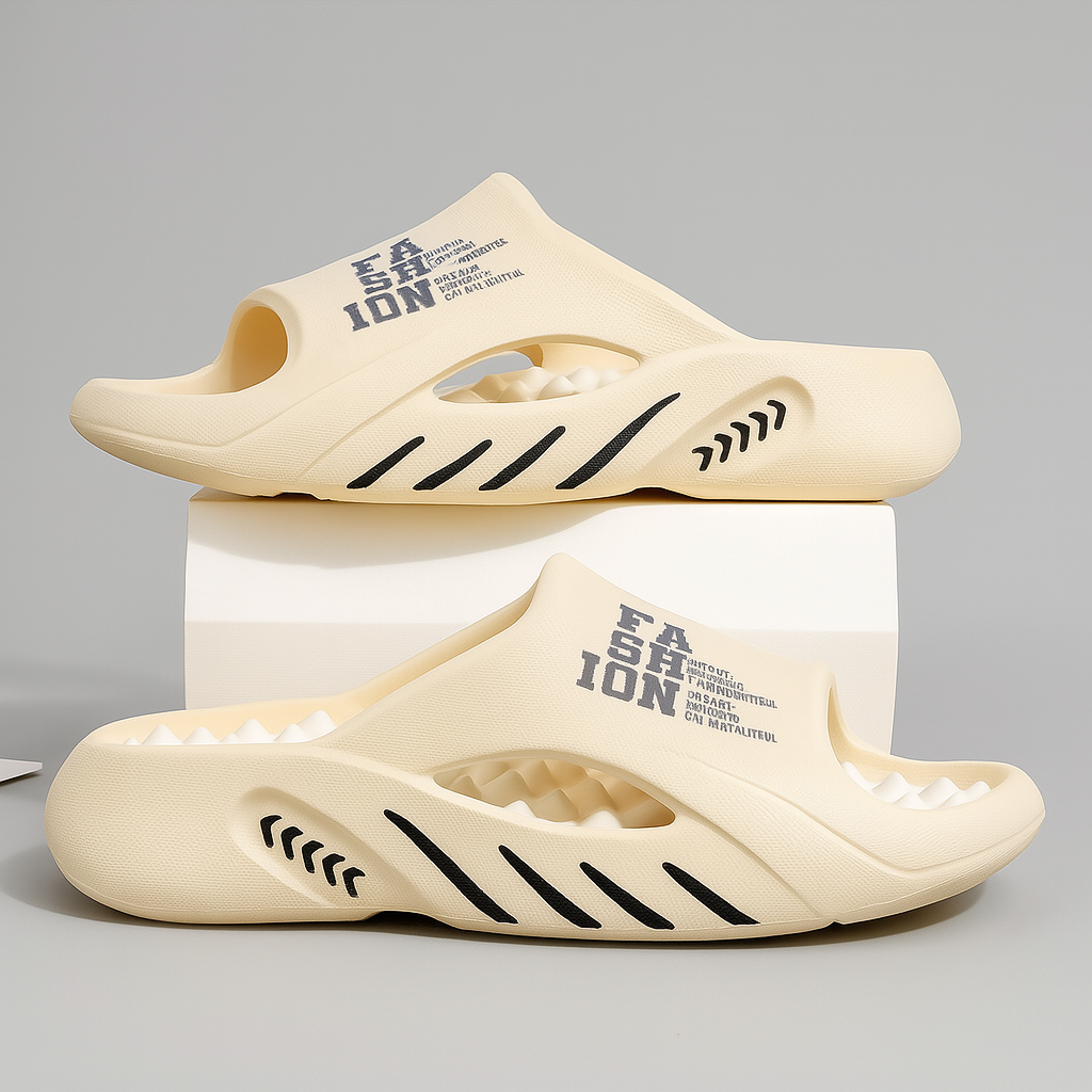 "Luxe orthopedische heren sandalen met zacht voetbed, platte hak, lichtgewicht en antislipzool voor comfort en stijl."