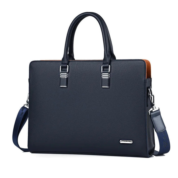 Portaro luxe heren werktas met slimme organizer vakken, voor een opgeruimde en professionele look.