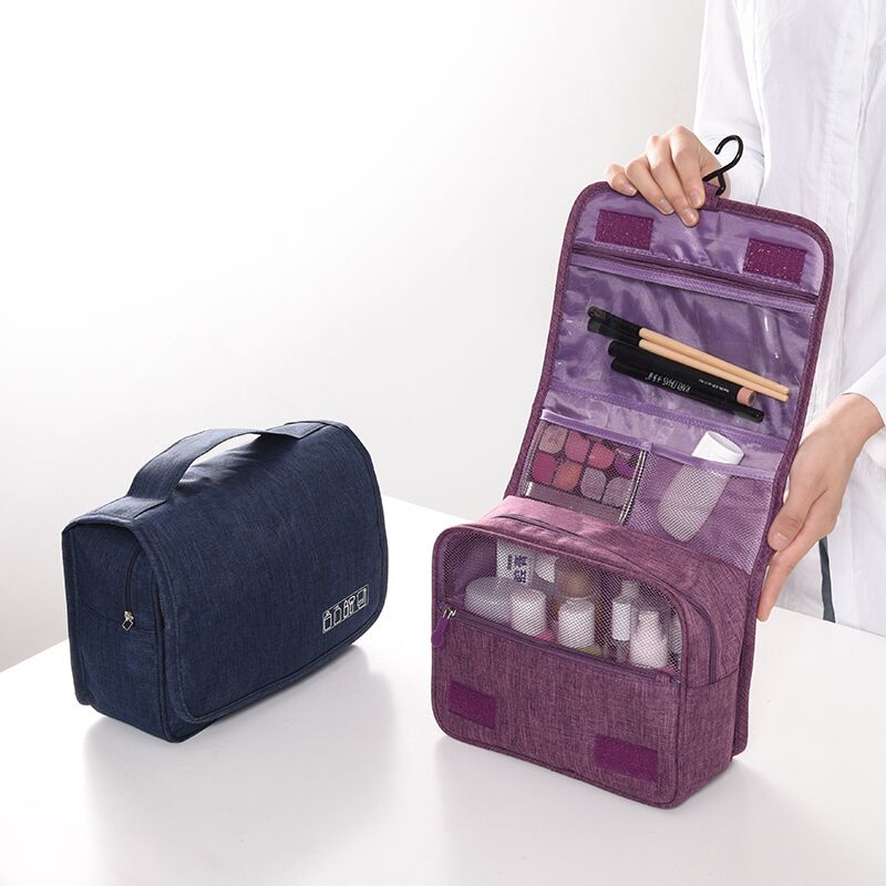 Set van 2 deluxe hangende toilettassen, ruime opbergtas organiser voor al je toiletartikelen.