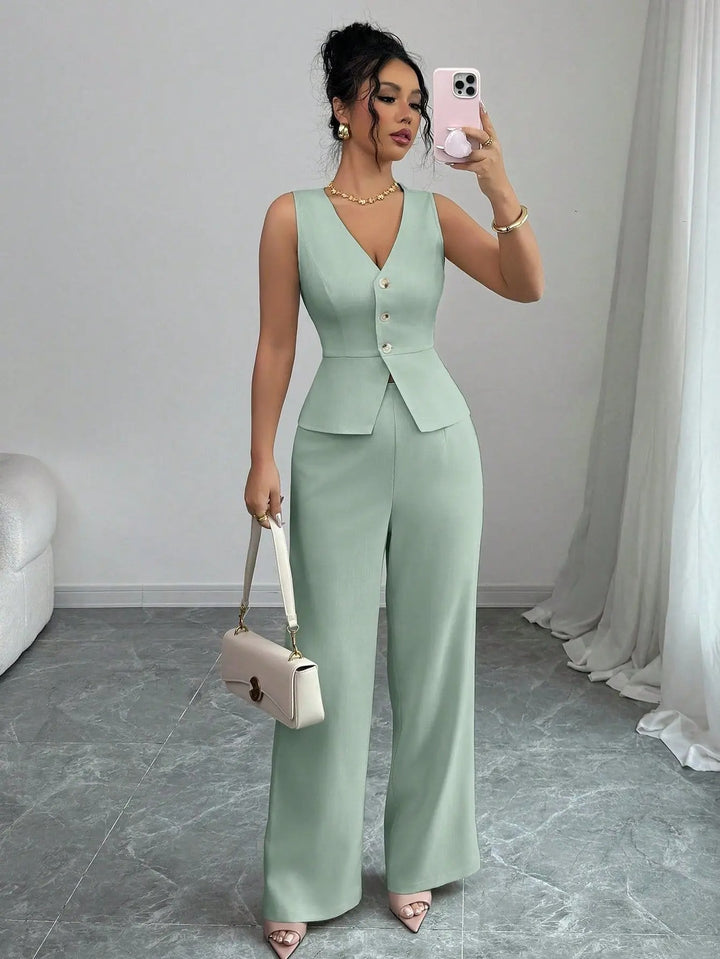 Trendy Dames Gilet Top - Mouwloos en Veelzijdig