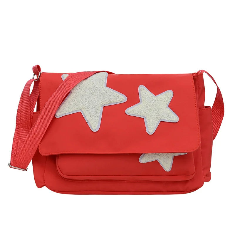 Dames Sterprint Messenger Tas - Speels & Praktisch