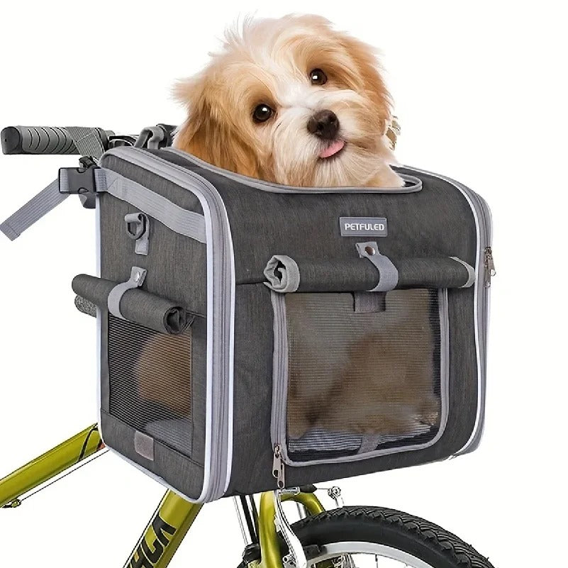 Uitbreidbare Fietsmand voor Huisdieren