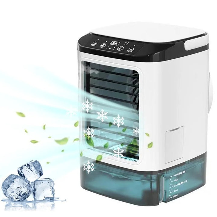 Draagbare Airconditioner met Ultrasone Koeling | 3 Snelheden voor Optimaal Comfort