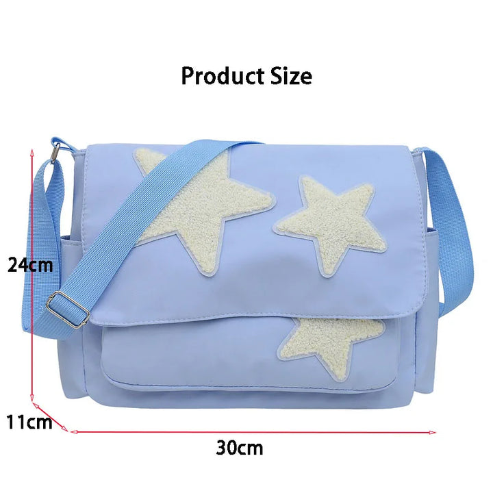 Dames Sterprint Messenger Tas - Speels & Praktisch