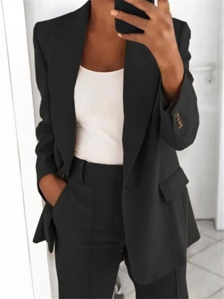 Tweedelig Blazer & Pantalon Set Dames