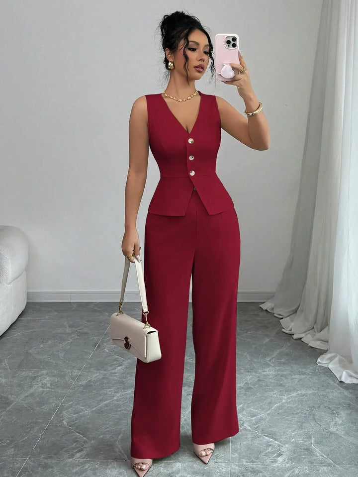 Trendy Dames Gilet Top - Mouwloos en Veelzijdig