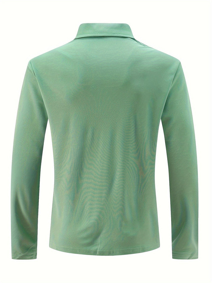 Hoogwaardige slim fit herenpolo, een stijlvolle keuze voor de moderne man.